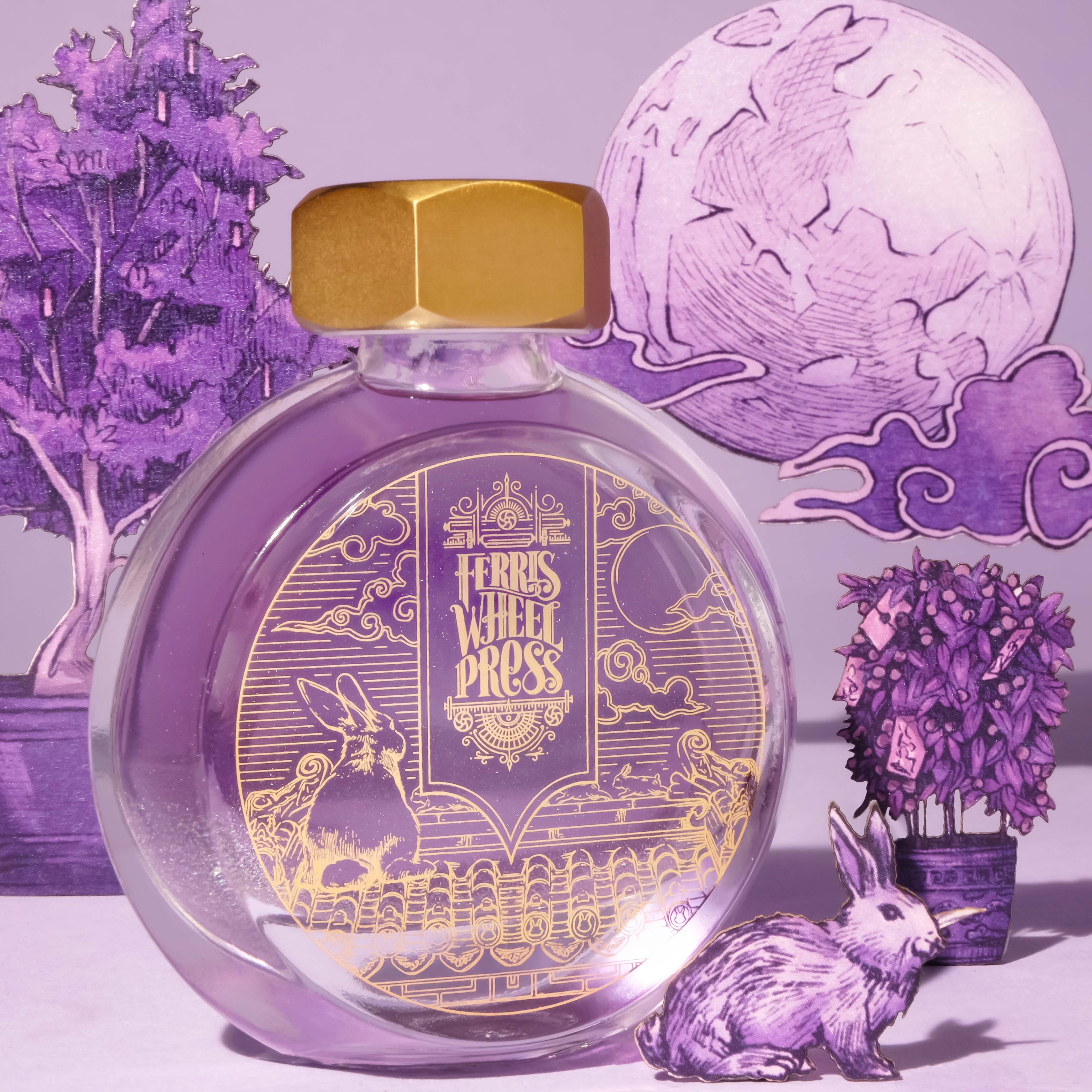 Curious Collaborations | Special Edition Lunar New Year Purple Jade Rabbit Ink