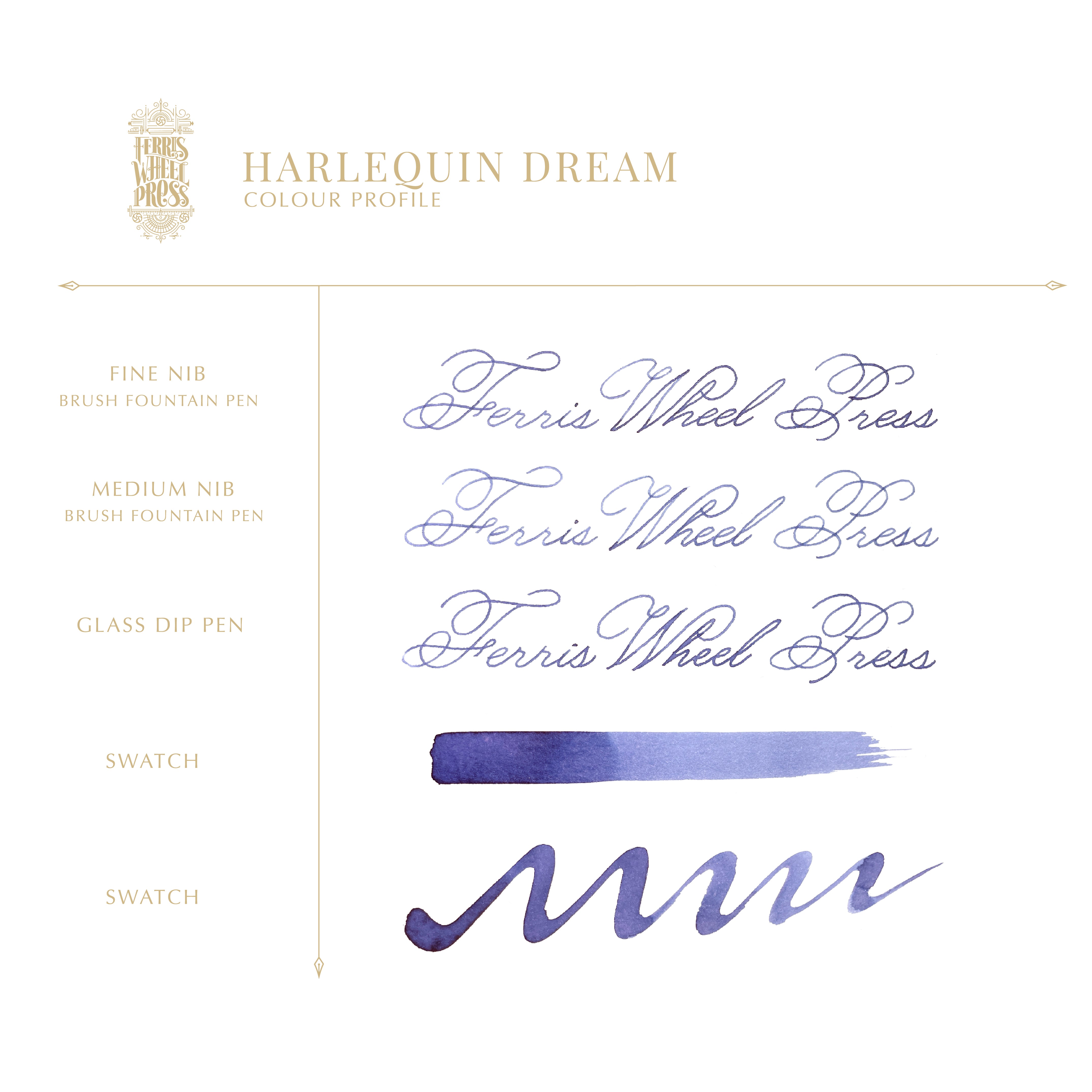 38ml Harlequin Dream Ink
