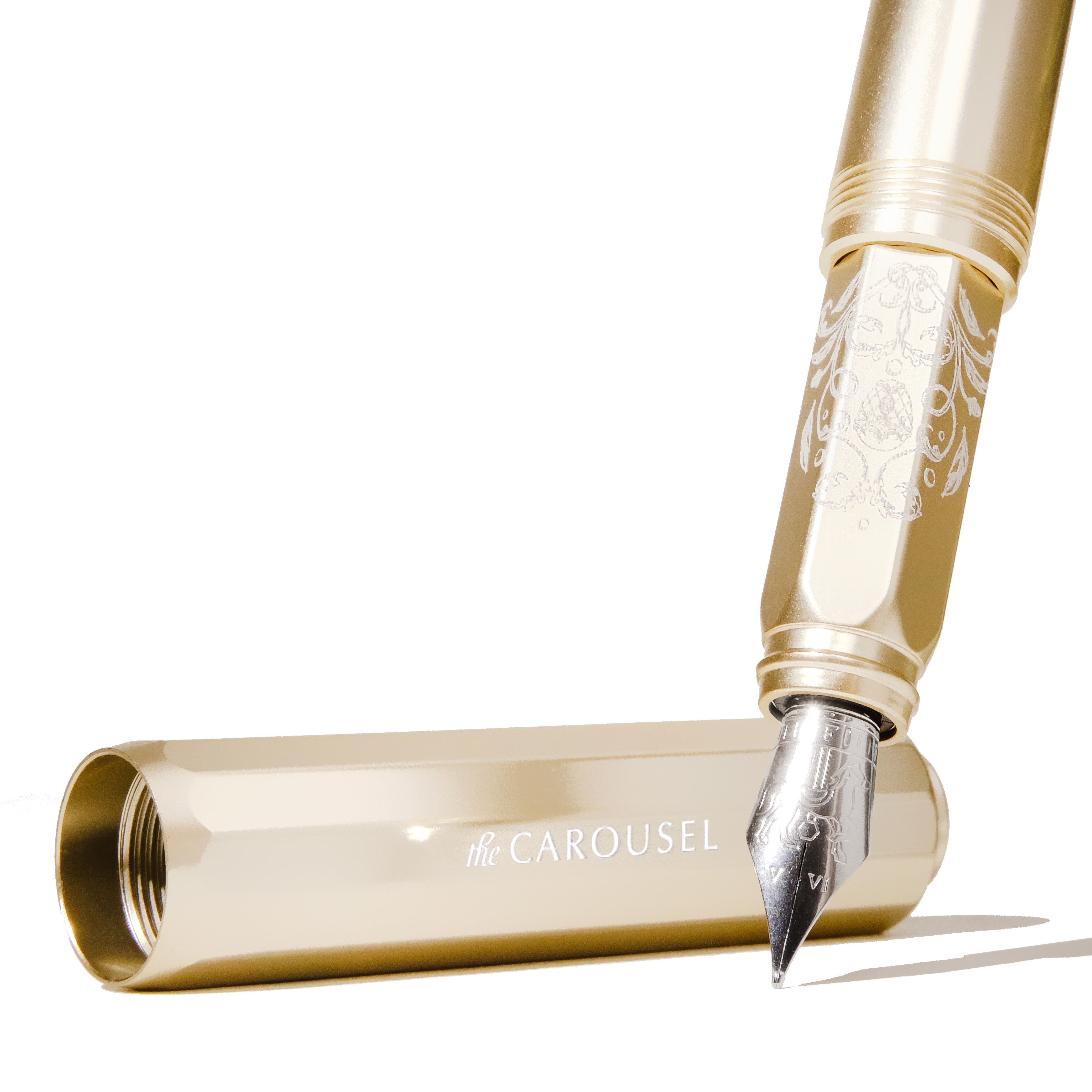 Limited Edition | Aluminum Carousel Fountain Pen - Brilliant Beanstalk