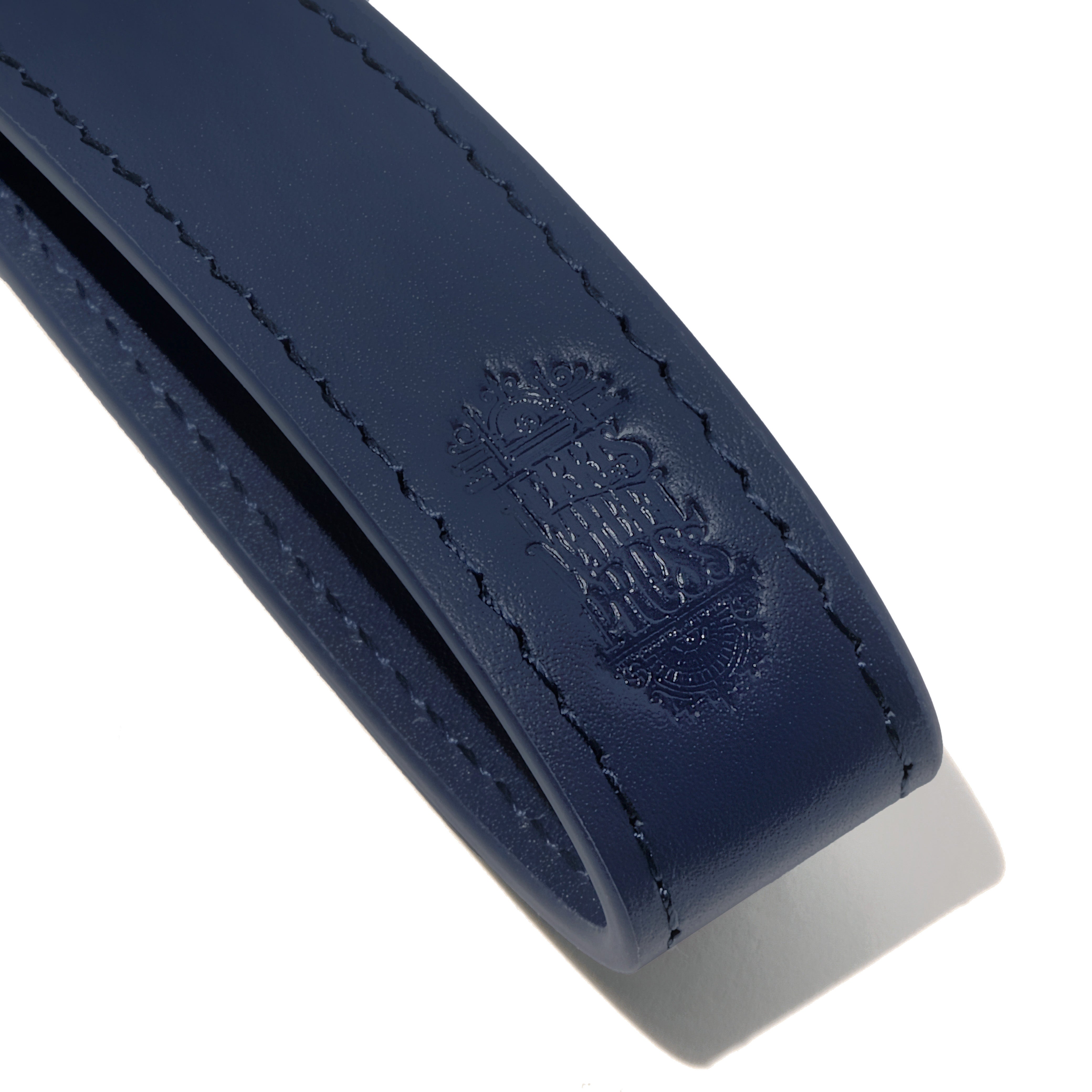 Leather Stationery Collection - The Pendant Folio A5 / Navy
